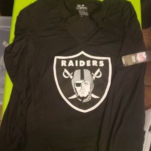 Oakland Raiders Majestic Ladies Shirt